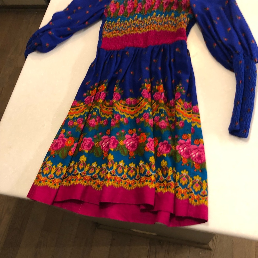 Vintage Colourful Boho Dress